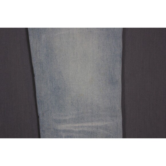 MOTIVE DENIM JEANS Blue Skull Graphic Rhinestone Print Stretch Tag 32X32 (32X31) - Picture 9 of 15